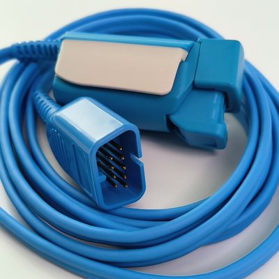 NIHON KOHDEN Monitor Pasien Sonde Jari Dewasa SpO2 Clip P225F MODEL:TL-201T L 1.6m
