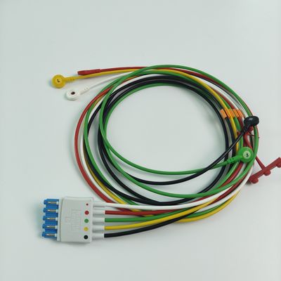 PHILIP Monitor Pasien Asli CBL 5 Leadset Snap IEC ICU REF M1645A 989803145001