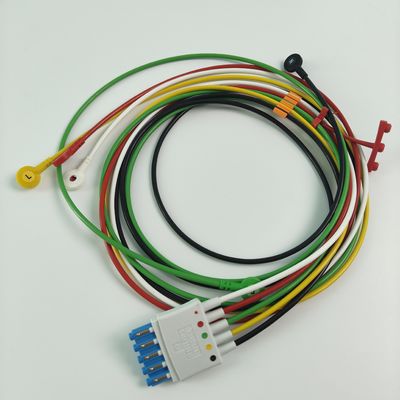 PHILIP Monitor Pasien Asli CBL 5 Leadset Snap IEC ICU REF M1645A 989803145001
