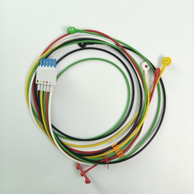 PHILIP Monitor Pasien Asli CBL 5 Leadset Snap IEC ICU REF M1645A 989803145001