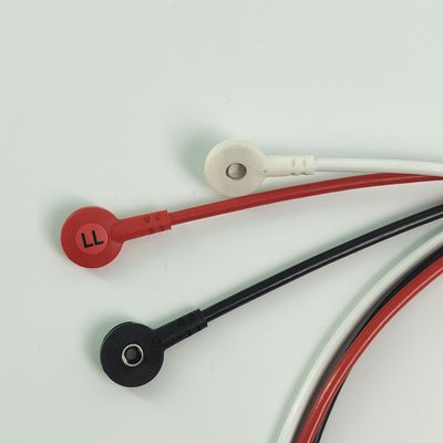 REF M1673A PHILIP Monitor Pasien CBL 3 Ledset Snap AAMI ICU PN 989803145111
