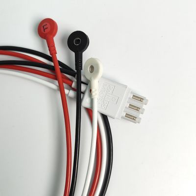 REF M1673A PHILIP Monitor Pasien CBL 3 Ledset Snap AAMI ICU PN 989803145111