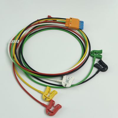 989803125871 Perlengkapan medis Konsumsi PHILIP Monitor Pasien Asli CBL 5 Leadset Grabber IEC OR REF M1974A