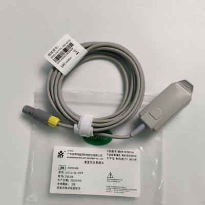 Sonde Oksigen Darah dengan 5 Jarum Konektor Lemo Kuning PN 15-100-0010