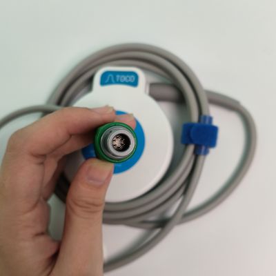 Pemantauan janin dan kontraksi rahim TOCO Probe 6 Pin Single Slot Blue Model MS3-31527