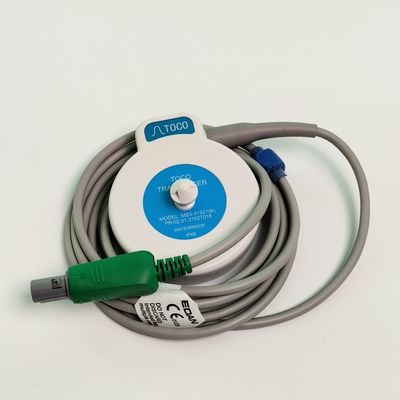 Pemantauan janin dan kontraksi rahim TOCO Probe 6 Pin Single Slot Blue Model MS3-31527