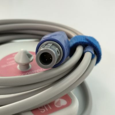 Supervisi Ban US Transducer Untuk F2/F3/F6 Pulsa Jantung Janin US Probe Dual Slot 4 Pin MS3-109301 (D)