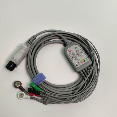 REF EC05DAS061 Monitor Heart Wire Terintegrasi 5 Lead Defibrillation Resistant Buckle Type