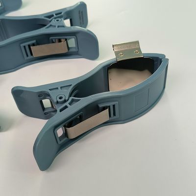 Klip anggota badan Satu Kotak/4 Biru Dua Elektrod Lengan Dua Elektrod Kaki Aperture 4.0mm REF EKG-FJX42