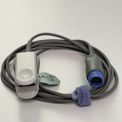 Tujuh Jarum Integrated Finger Clip Darah Oxygen Probe Darah Oxygen Sensor Dewasa 2,5M Berguna Lagi REF SH1