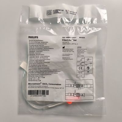 Sensor tabung pengambilan sampel CO2 aliran mikro REF tabung pengeringan dewasa / pediatrik: M1921A Atau 989803105541