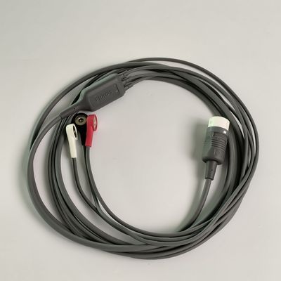 PHILIP Original Efficia Kabel Gabungan / 3-Leadset Snap AAMI REF: 989803160751
