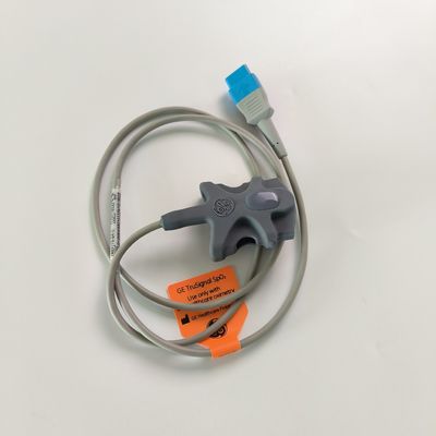 GE Original Datex-Ohmeda TruSignal SpO2 FingerTip Sensor REF: TS-SA-D