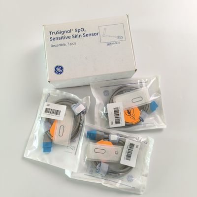 Datax-Ohmeda TruSignal SpO2 Sensor Kulit Sensitif Digunakan Kembali 3 Pcs.
