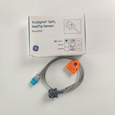 GE Original Datex-Ohmeda TruSignal SpO2 PediTip Sensor dapat digunakan kembali REF: TS-SP-D