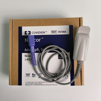 COVIDIEN Sensor SpO2 Orang Dewasa Asli Digunakan Lagi &gt; 40kg Teknologi REF:DS100A