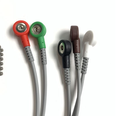 IT20 EKG Telemetry Lead EDAN 5-Lead Snap AHA REF yang dapat digunakan kembali: EL05DASY1