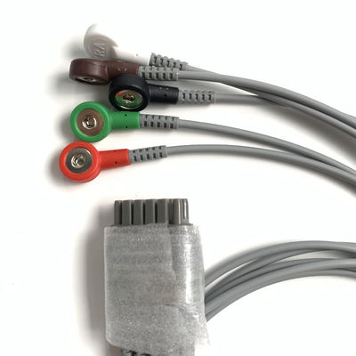 IT20 EKG Telemetry Lead EDAN 5-Lead Snap AHA REF yang dapat digunakan kembali: EL05DASY1