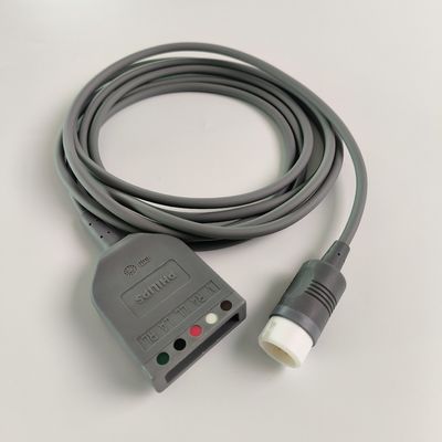 PHILIP Original Efficia 3/5 ECG Trunk Cable, AAMI/IEC. REF 989803160641