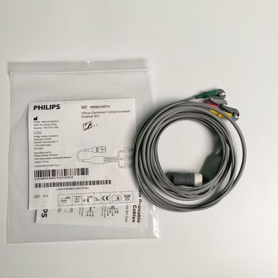 PHILIP Original Efficia Gabungan Kabel / 3-Leadset Grabber IEC.