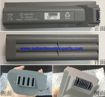 GE MAC3500 MAC5000 MAC5500 Mesin Elektrokardiogram Baterai PN 900770-001 18V,3500mAh