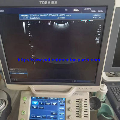 TOSHIBA Xario 200 Ultrasound Diagnostic System Abdominal Ultrasound Probe PVU-375BT