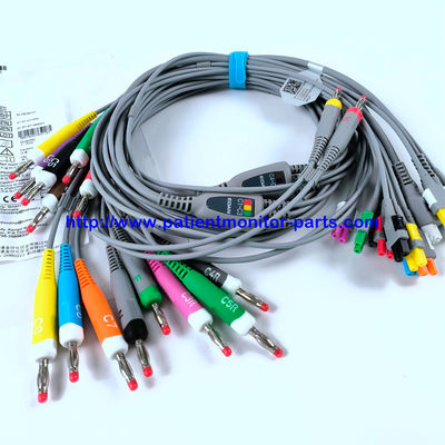 EDAN EKG CABLE 18-Lead 4MM Pisang IEC Berguna Lagi REF EL16DIB181 IPN 01.57.471394