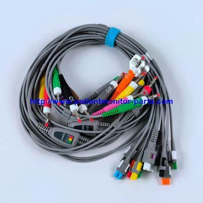 EDAN EKG CABLE 18-Lead 4MM Pisang IEC Berguna Lagi REF EL16DIB181 IPN 01.57.471394