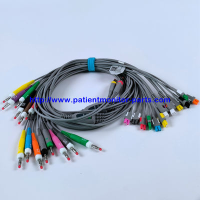 EDAN EKG CABLE 18-Lead 4MM Pisang IEC Berguna Lagi REF EL16DIB181 IPN 01.57.471394