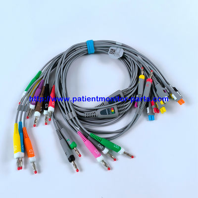 EDAN EKG CABLE 18-Lead 4MM Pisang IEC Berguna Lagi REF EL16DIB181 IPN 01.57.471394