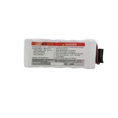 NIHONKOHDEN NKB-301V Disegel baterai Ni-MH isi ulang Tegangan nominal 12v Kapasitas nominal 2800mAh