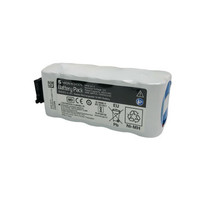 NIHONKOHDEN NKB-301V Disegel baterai Ni-MH isi ulang Tegangan nominal 12v Kapasitas nominal 2800mAh