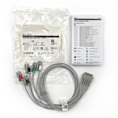 GE Ref:412681-001 Multi-Link EKG Leadwire Group Set,5 -Lead,Grabber,AHA 74 CM /29 IN