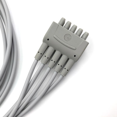 GE Ref:412681-001 Multi-Link EKG Leadwire Group Set,5 -Lead,Grabber,AHA 74 CM /29 IN