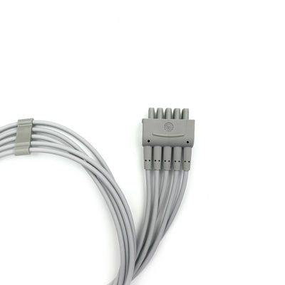 GE Ref:412681-003 Multi-Link EKG Leadwire Group Set,5 -Lead,Grabber,IEC 74 CM /29 IN