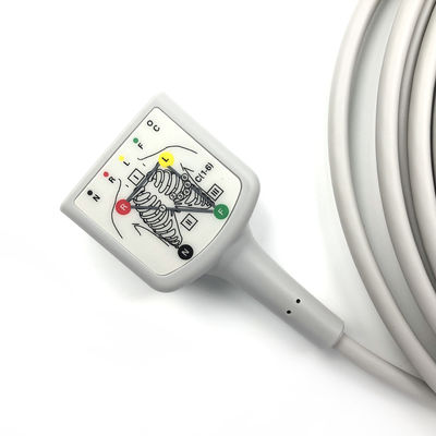 GE Ref:2106305-003 ECG Trunk Kabel 3/5 memimpin IEC,3.6m/12ft