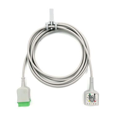 GE Ref:2106305-003 ECG Trunk Kabel 3/5 memimpin IEC,3.6m/12ft