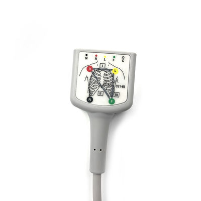 GE Ref:2106305-003 ECG Trunk Kabel 3/5 memimpin IEC,3.6m/12ft