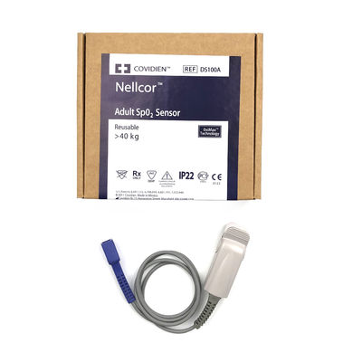 NELLOR REF DS100A Sensor SpO2 Dewasa Dapat Digunakan Lagi Lebih dari 40kg Teknologi OxiMax