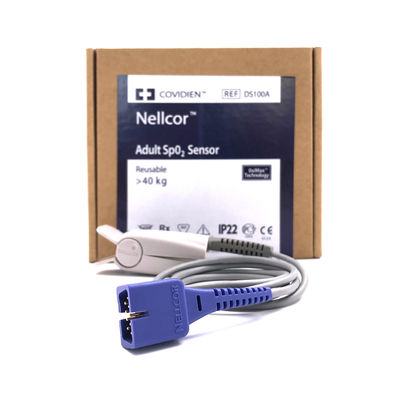 NELLOR REF DS100A Sensor SpO2 Dewasa Dapat Digunakan Lagi Lebih dari 40kg Teknologi OxiMax