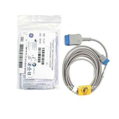 TS-G3 TruSignal SpO2 Interconnect Cable. dengan konektor GE, 3M/10FT