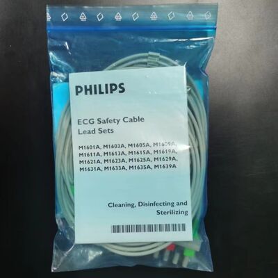 Philips M1623A (REF: 989803104511) Kabel Keamanan EKG