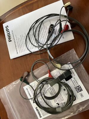 PHILIP Holter Kabel EKG REF:989803157491 PN:350-0283-03