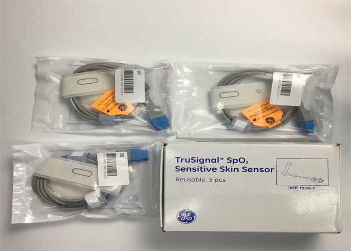 3 Pcs In One Box TruSignal SpO2 Sensor Kulit Sensitif 9 Pin / Dapat Digunakan Lagi