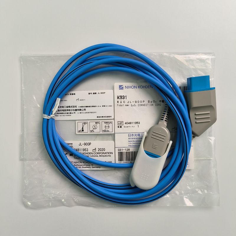 JL-900P K931 Konsumsi Alat Medis NIHON KOHDEN SpO2 Kabel Koneksi