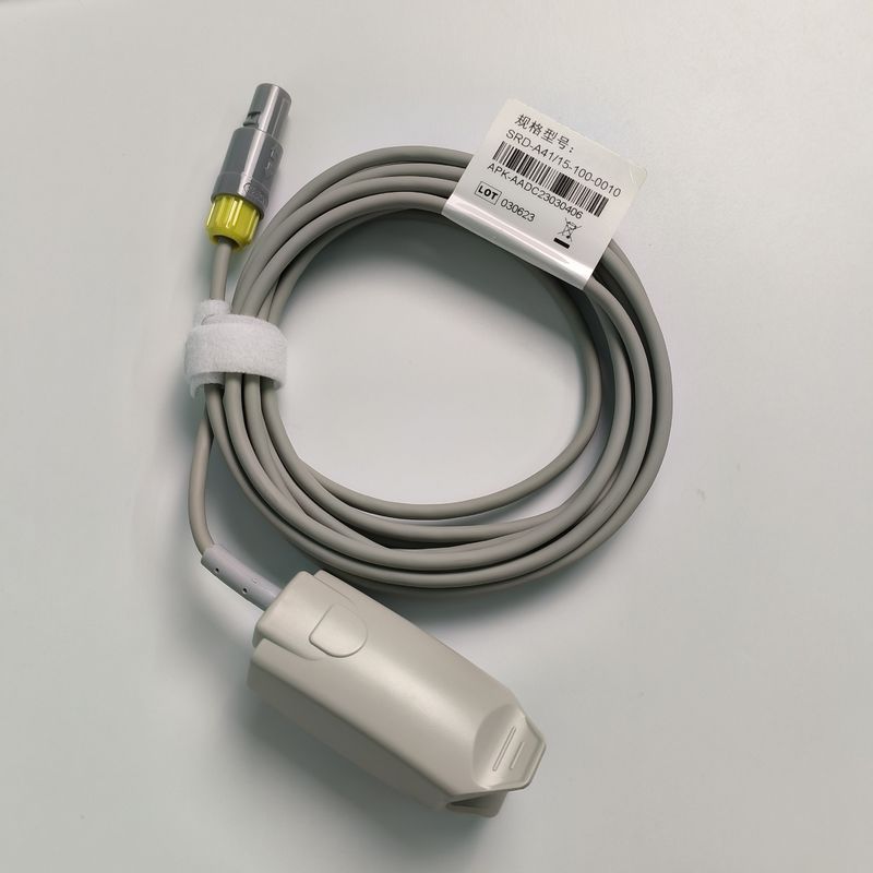 Sonde Oksigen Darah dengan 5 Jarum Konektor Lemo Kuning PN 15-100-0010