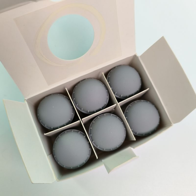 6 Piece / 1 Box Grey Suction Ball Diameter 27mm Aperture 4.0mm REF EKG-FQX41