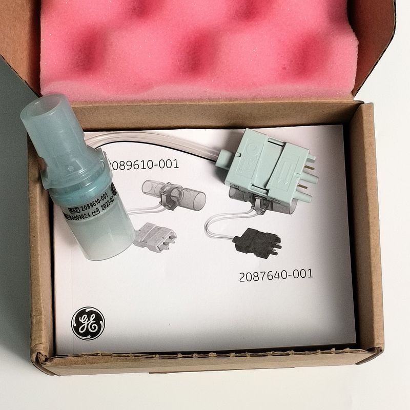 GE Original Datex-Ohmeda Flow Sensor Legacy VAR ORF BCG SERVICE REF: 2089610-001-S
