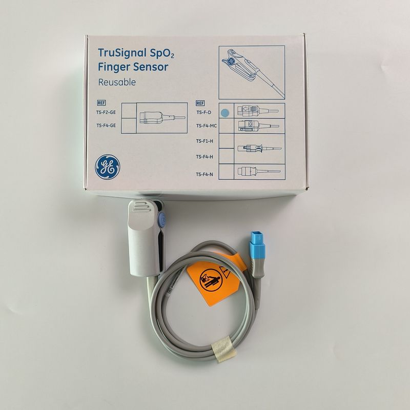 GE Original Datex-Ohmeda TruSignal SpO2 Finger Sensor dapat digunakan kembali REF: TS-F-D