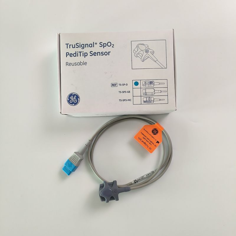 GE Original Datex-Ohmeda TruSignal SpO2 PediTip Sensor dapat digunakan kembali REF: TS-SP-D